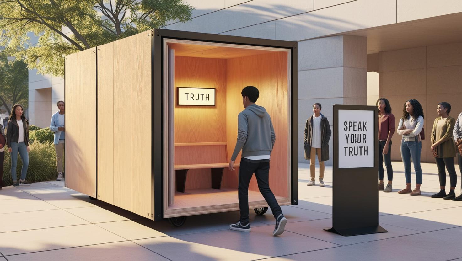 Truth Booth Installation